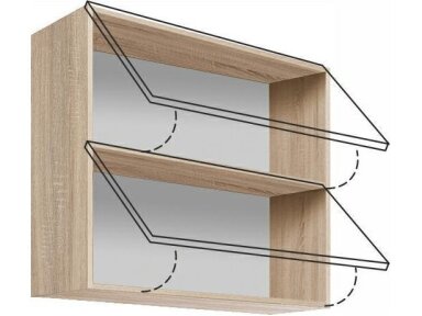 Viršutinė spintelė (80cm) INF-48G Viršutinė spintelė (80cm) INF-48G