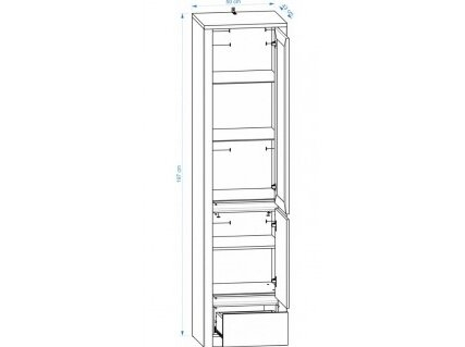 Vitrina Montana W1D 1