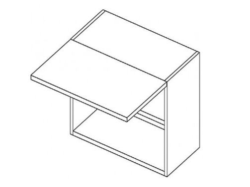 Viršutinė spintelė Langen N60 4