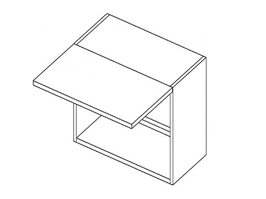 Viršutinė spintelė Langen N40 2 Viršutinė spintelė Langen N40 2