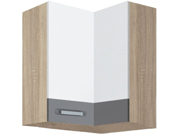 Viršutinė kampinė spintelė (60cm) GLO-54G