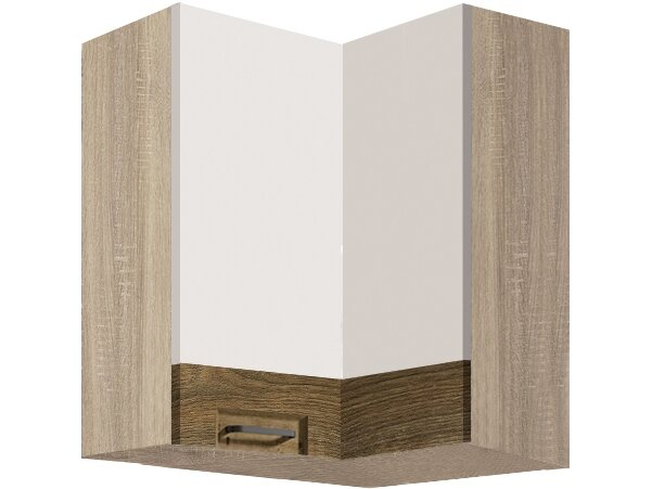 Viršutinė spintelė kampinė (60cm) FR-54G Viršutinė spintelė kampinė (60cm) FR-54G