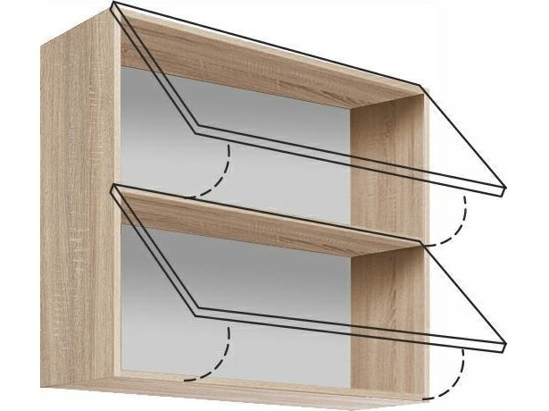 Viršutinė spintelė (80cm) CRE-48G 2