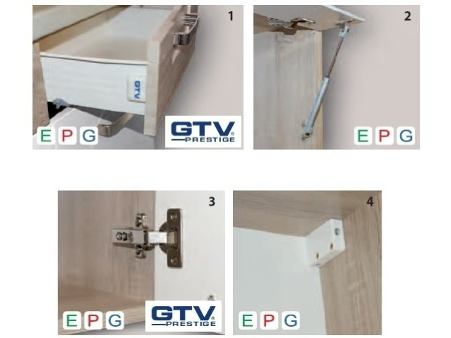 Virtuvės komplektas PREMIO ,,C" 4