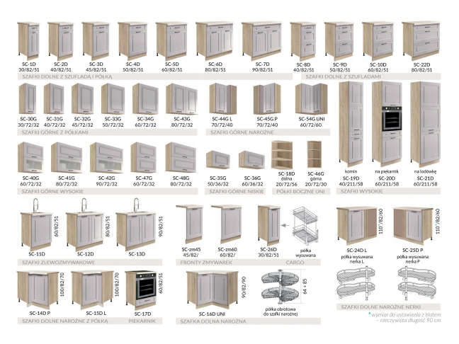 Viršutinė spintelė (80cm) SC-43G 5