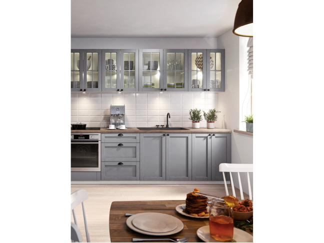 Viršutinė vienų durų spintelė Linea G60 2 Viršutinė vienų durų spintelė Linea G60 2