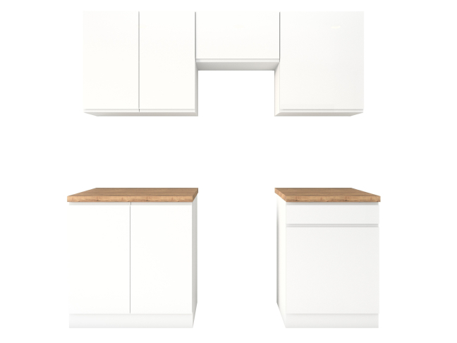 Virtuvės komplektas Aspen [2M-5EL] 1