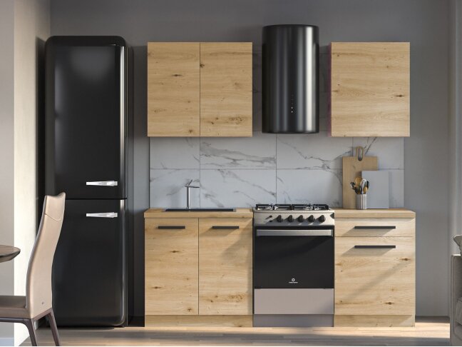 Virtuvės komplektas LANGEN WOOD 200