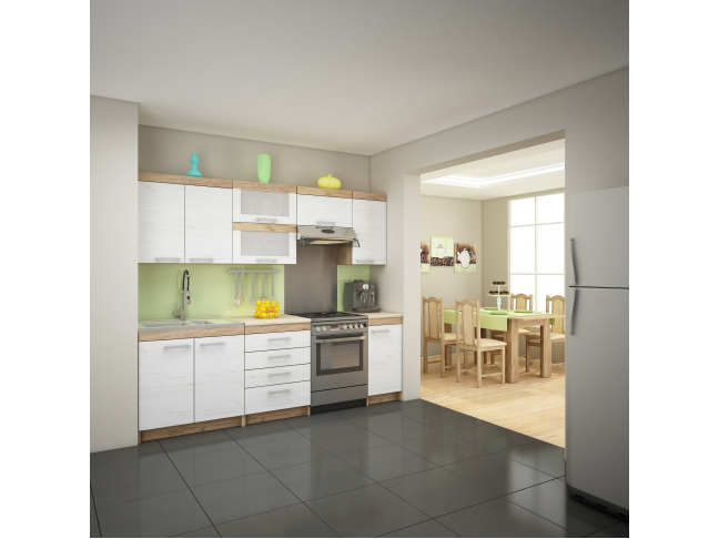 Virtuvės komplektas MILO-3 1