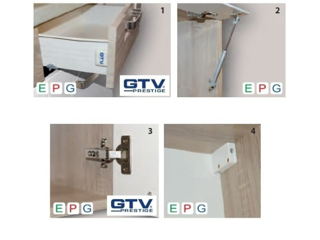 Virtuvės komplektas Premio A 4 Virtuvės komplektas Premio A 4