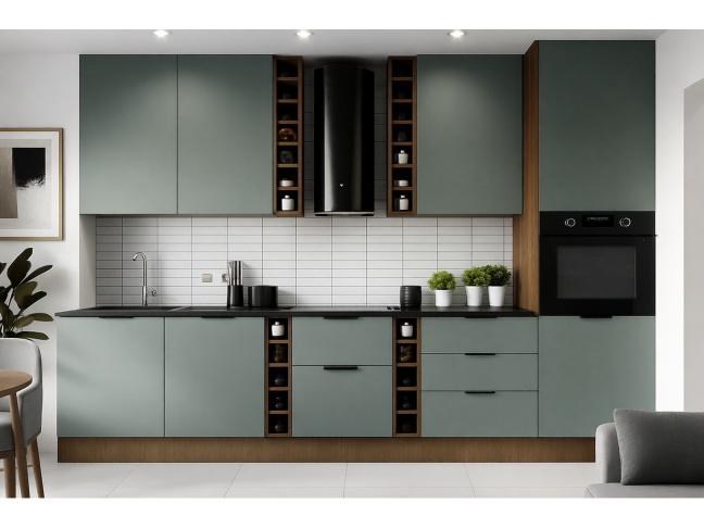 Virtuvės komplektas SORENTO GREEN 330