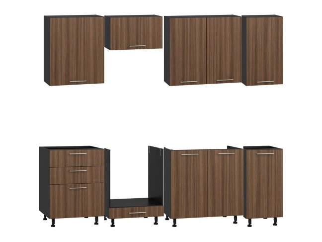 Virtuvės komplektas VENTO 240 cm 2 Virtuvės komplektas VENTO 240 cm 2