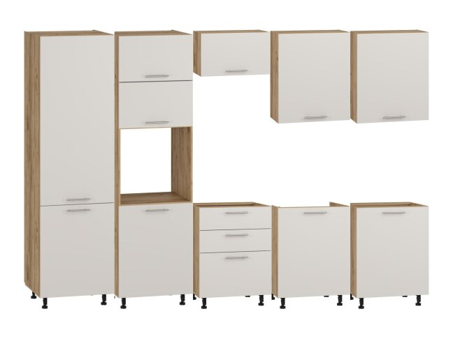 Virtuvės komplektas VENTO 300 cm 1
