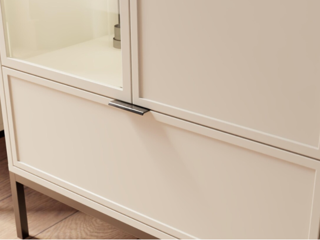 Vitrina DECO M 2D1S 5