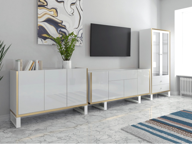 Vitrina HENRY 2S 2 Vitrina HENRY 2S 2