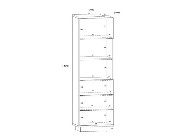 Vitrina HYB-27 5 Vitrina HYB-27 5