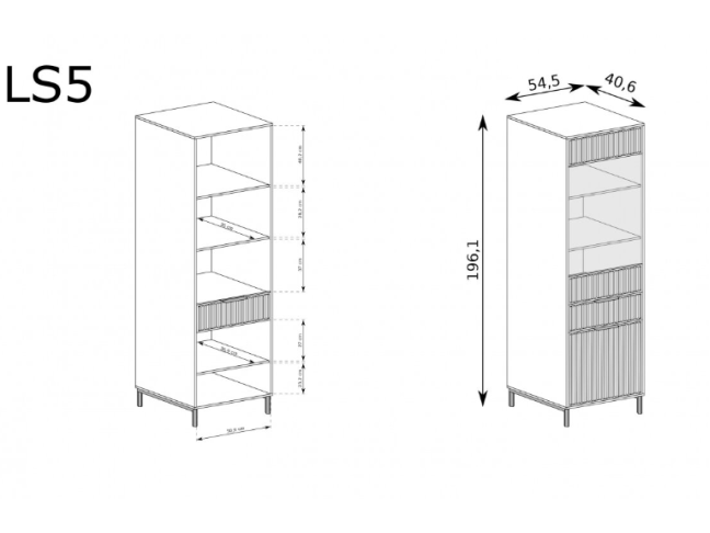 Vitrina LINKASTYLE LS5 2