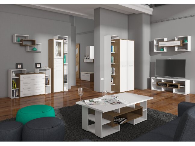 Vitrina su lentynomis RIO-28 2