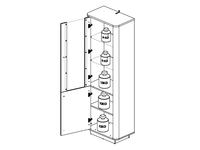Vitrina VILAVIO 01 7