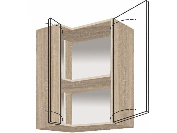 Viršutinė spintelė (40cm) GLA-45G 1 Viršutinė spintelė (40cm) GLA-45G 1