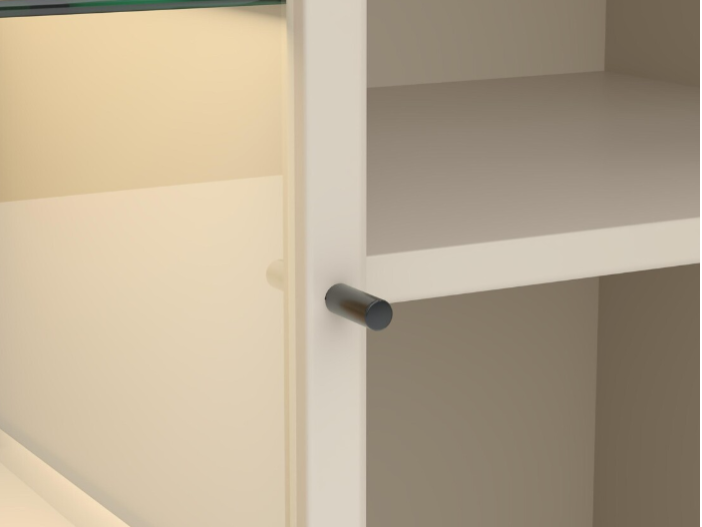 Vitrina DECO M 2D1S 3