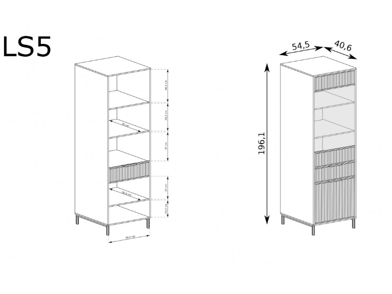 Vitrina LINKASTYLE LS5 2 Vitrina LINKASTYLE LS5 2