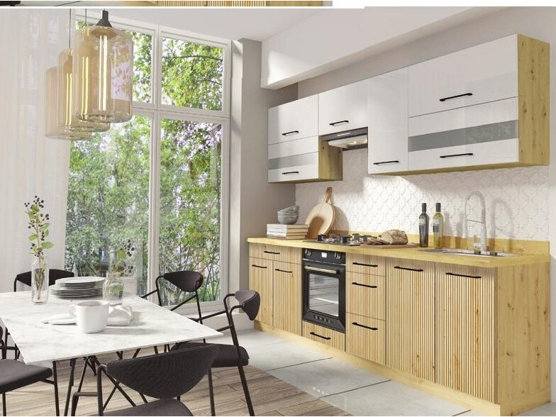 Virtuvė VIVA C PLUS WHITE GLOSSY