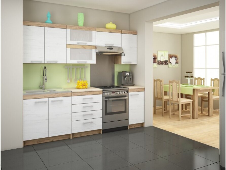 Virtuvės komplektas MILO-3 Virtuvės komplektas MILO-3