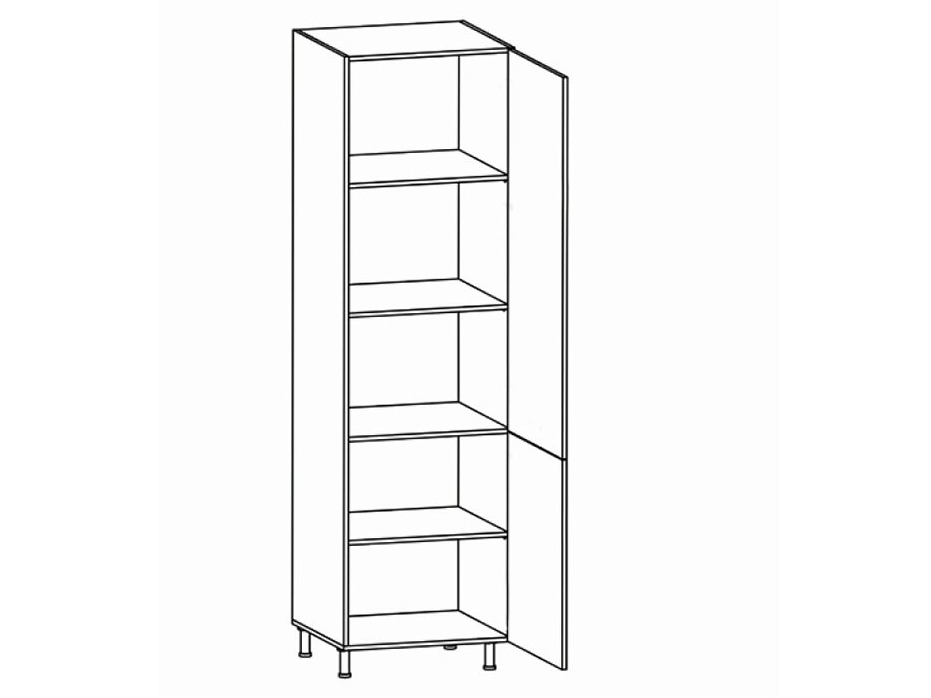 Virtuvės spinta Aspen D60R 5 Virtuvės spinta Aspen D60R 5