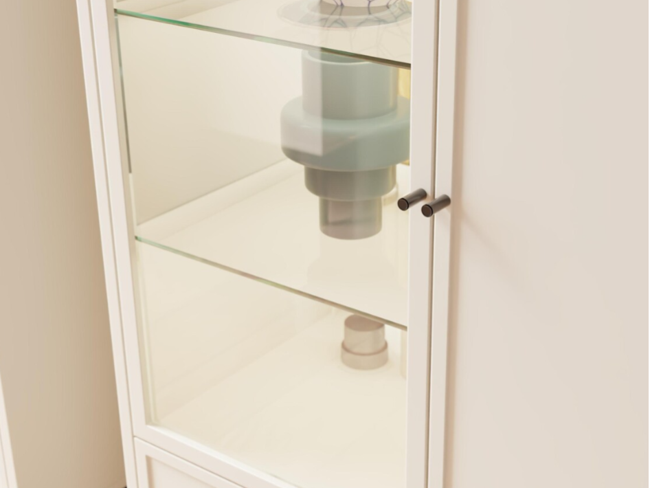 Vitrina DECO M 2D1S 4