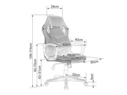 Žaidimų kėdė DAKAR