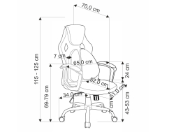 Žaidimų kėdė JENSEN