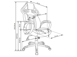 Žaidimų kėdė HONOR