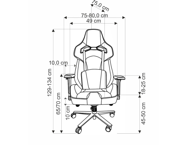 Žaidimų kėdė ALISTER 9