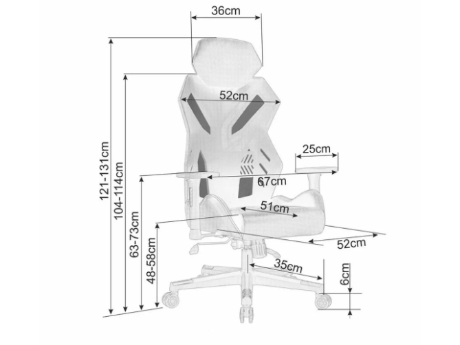 Žaidimų kėdė REVOLT 9