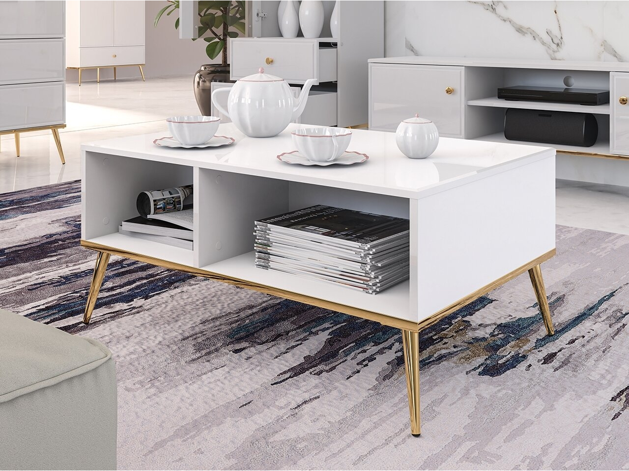 Žurnalinis staliukas GOLDIN 08 2 Žurnalinis staliukas GOLDIN 08 2