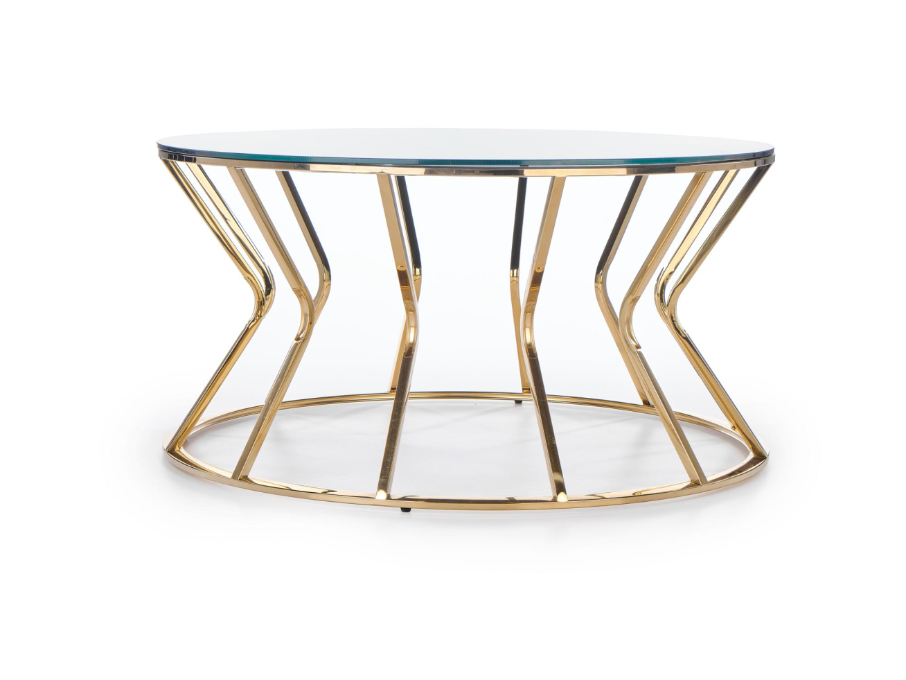 Stiklinis žurnalinis staliukas AFINA 2