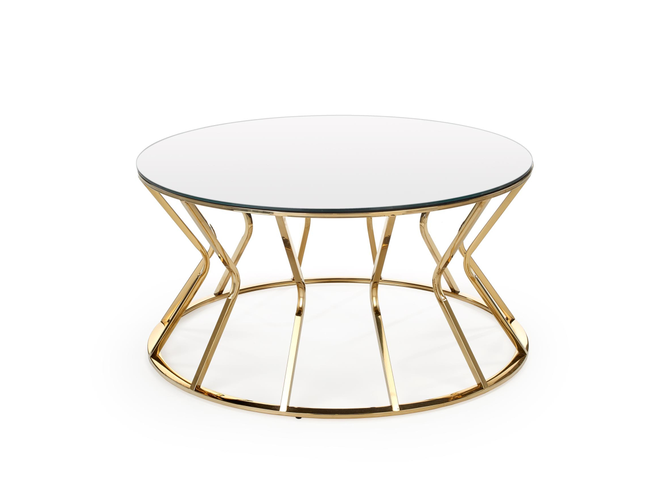 Stiklinis žurnalinis staliukas AFINA