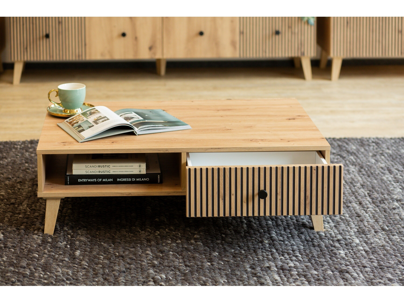 Žurnalinis staliukas BERLIN 2S 2 Žurnalinis staliukas BERLIN 2S 2