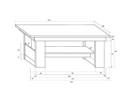 Žurnalinis staliukas MXS-16