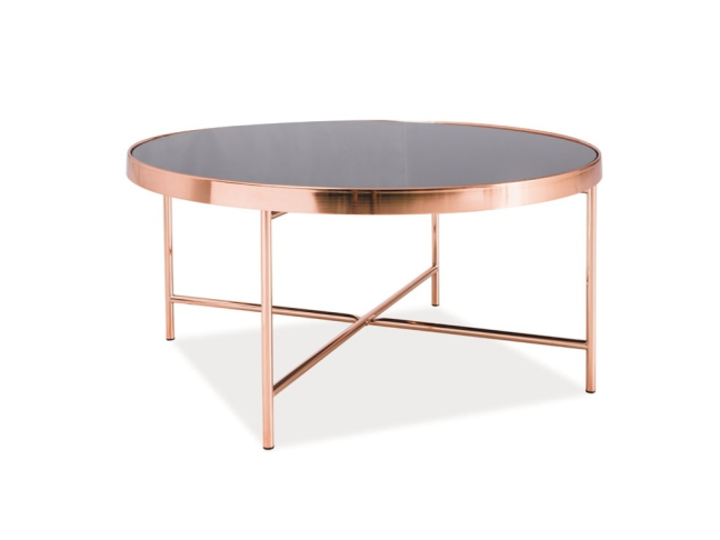 Stiklinis žurnalinis staliukas GINA B Stiklinis žurnalinis staliukas GINA B