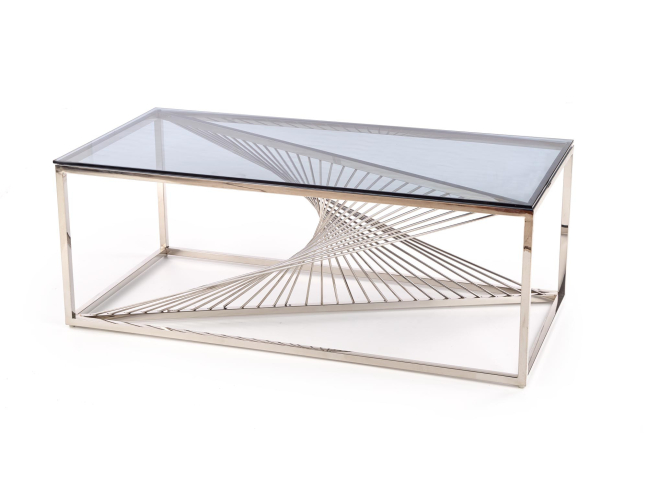 Stiklinis žurnalinis staliukas INFINITY