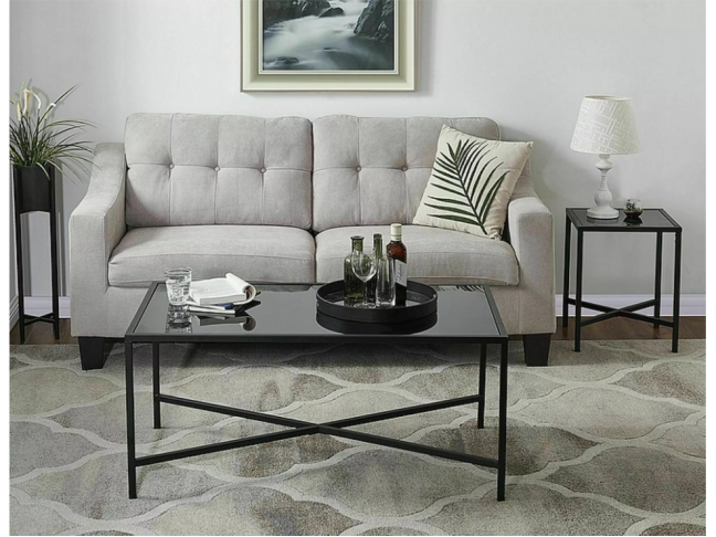 Stiklinis žurnalinis staliukas OSAKA A 1 Stiklinis žurnalinis staliukas OSAKA A 1