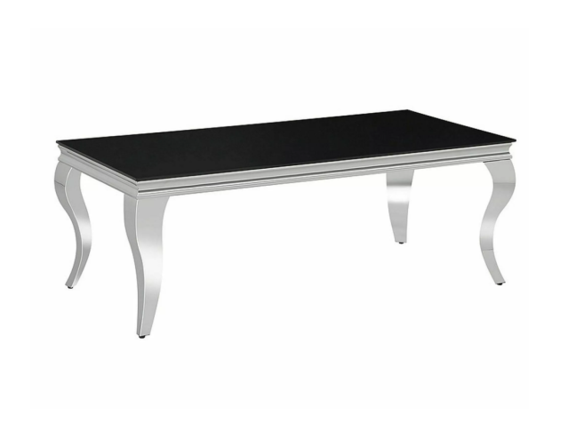 Stiklinis žurnalinis staliukas PRINCE A