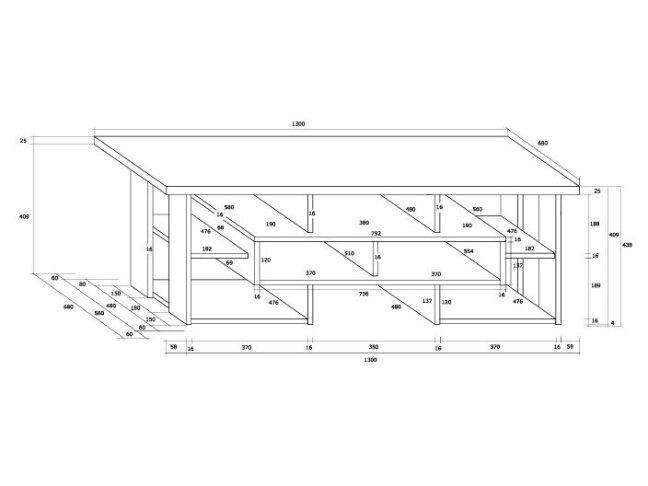 Žurnalinis staliukas RIO-11 5