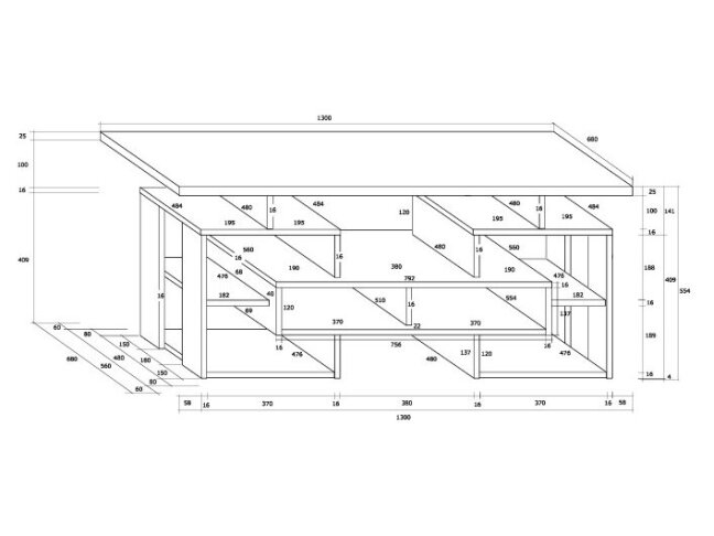 Žurnalinis staliukas RIO-13 5