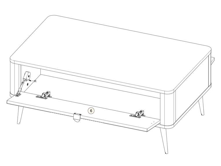 Žurnalinis staliukas MARLY 16 1