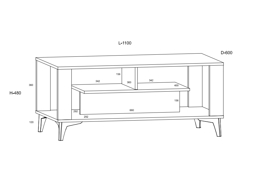 Žurnalinis staliukas SIG-06 1