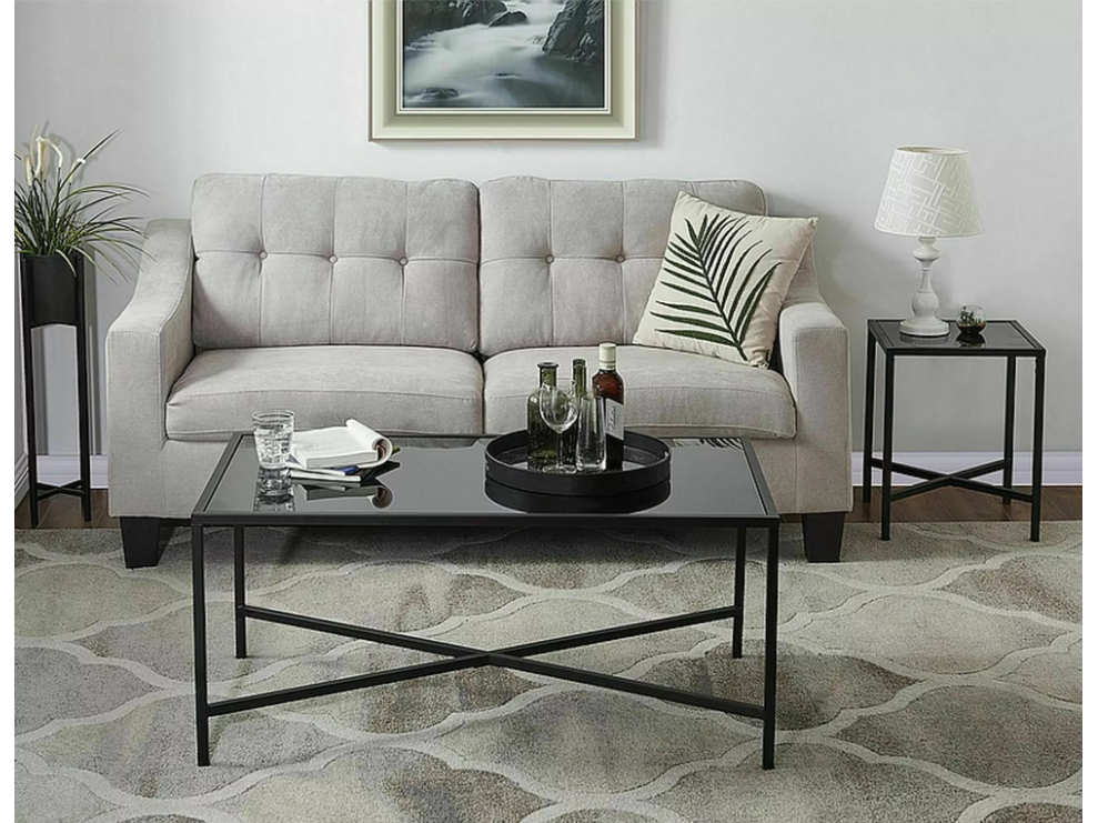 Stiklinis žurnalinis staliukas OSAKA A 1 Stiklinis žurnalinis staliukas OSAKA A 1